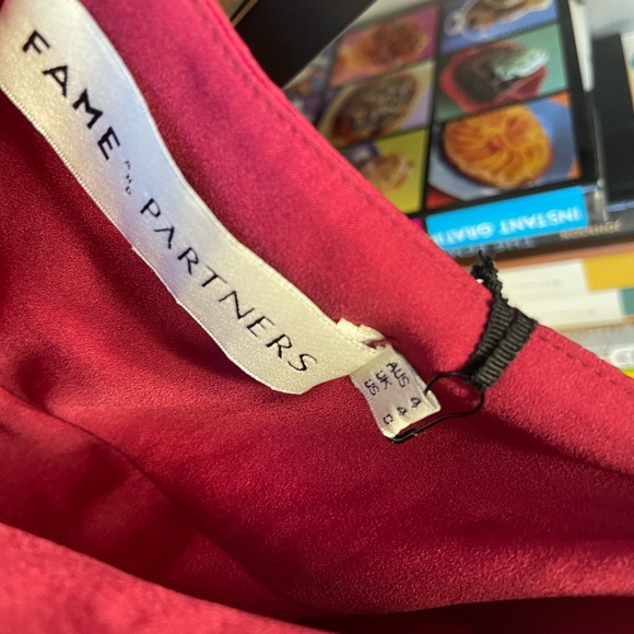 Fame and Partners Dress Set - burgundy - Picture 5 of 7